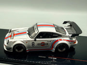 Modellautos 1:43 Ixo Porsche RWB 930 #8 mit OVP