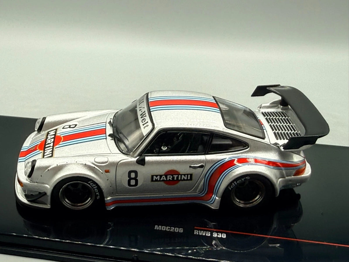 Modellautos 1:43 Ixo Porsche RWB 930 #8 mit OVP
