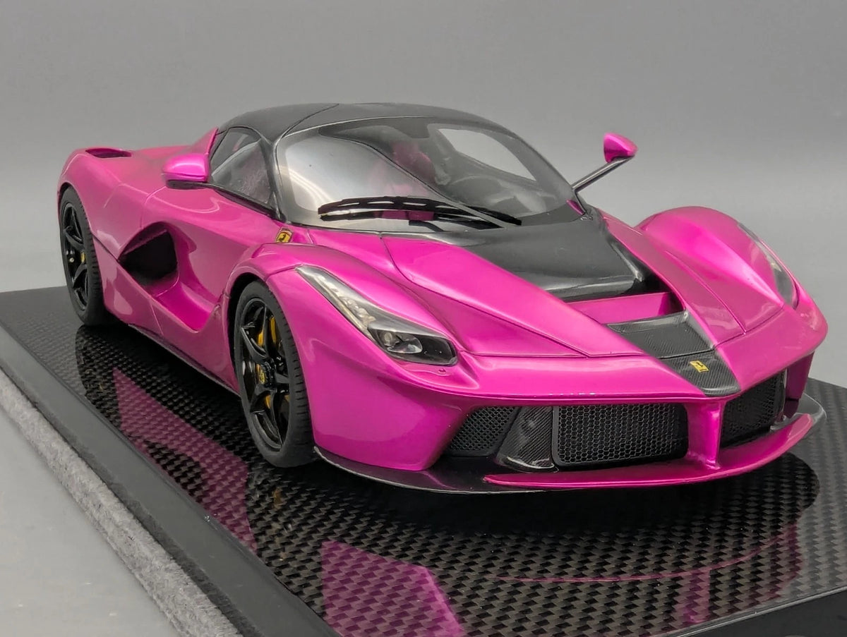 Modellautos 1:18 BBR Ferrari LaFerrari Pink Flash Ltd 04/05 OVP