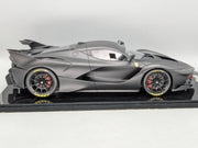 Modellautos 1:12 BBR Ferrari FXX-K Matt Black Ltd 03/05 Vitrine OVP