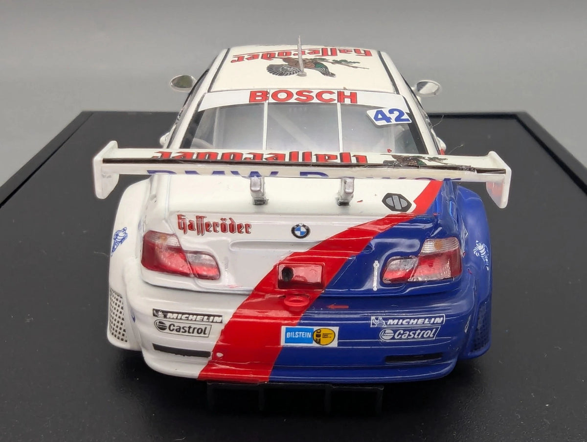 Modellautos 1:43 Minichamps BMW M3 GTR 2003 #42 Stuck u.A. Dealer Klappbox OVP