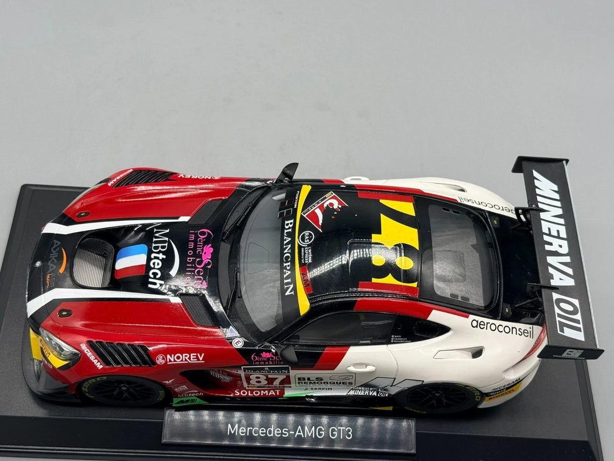 Modellautos 1:18 Norev Mercedes-Benz AMG GT3 #87 mit OVP