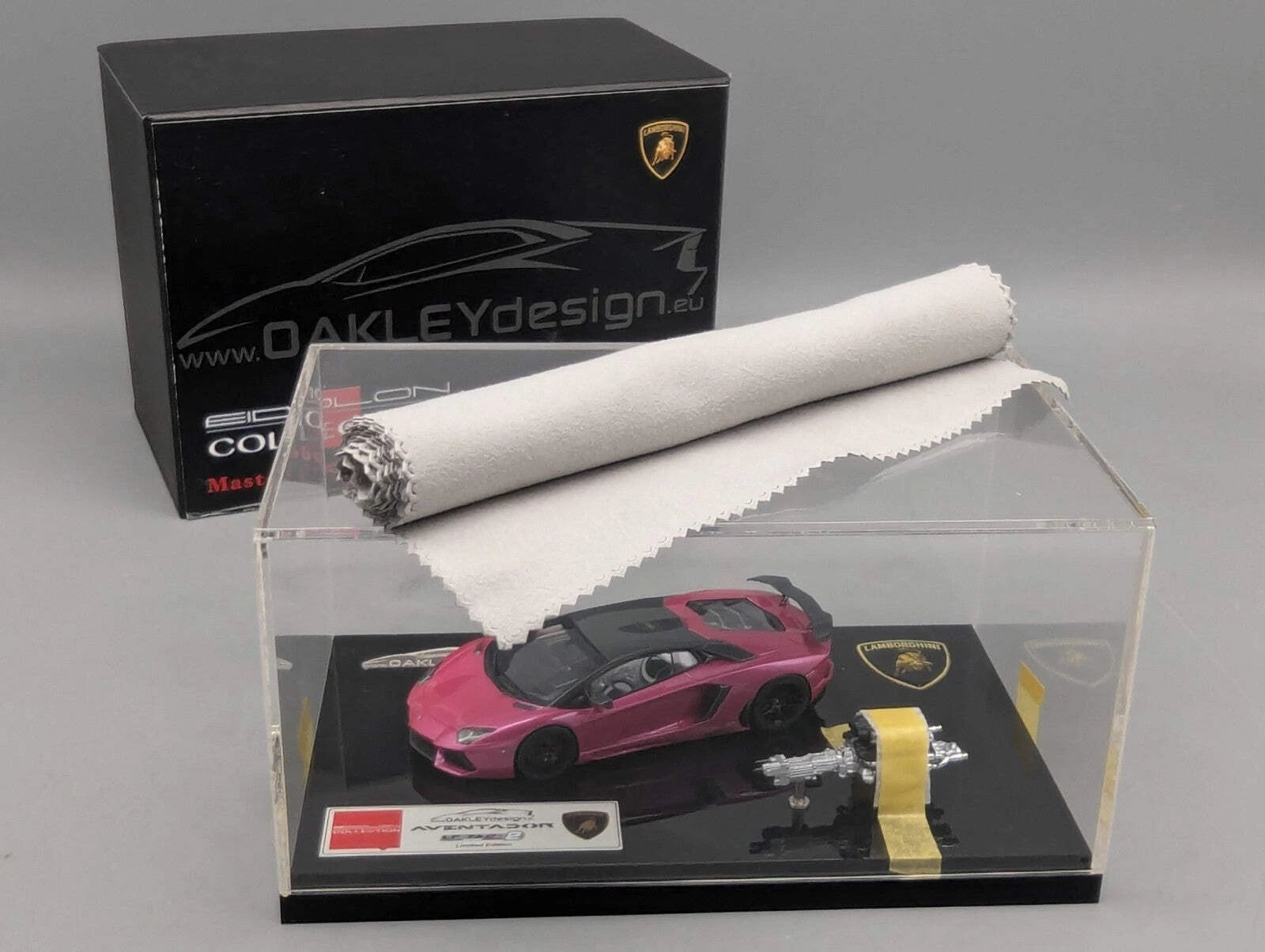Eidolon Make Up 1:43 Lamborghini Aventador LP760-2 Engine Set Oakley 20 Pcs. OVP