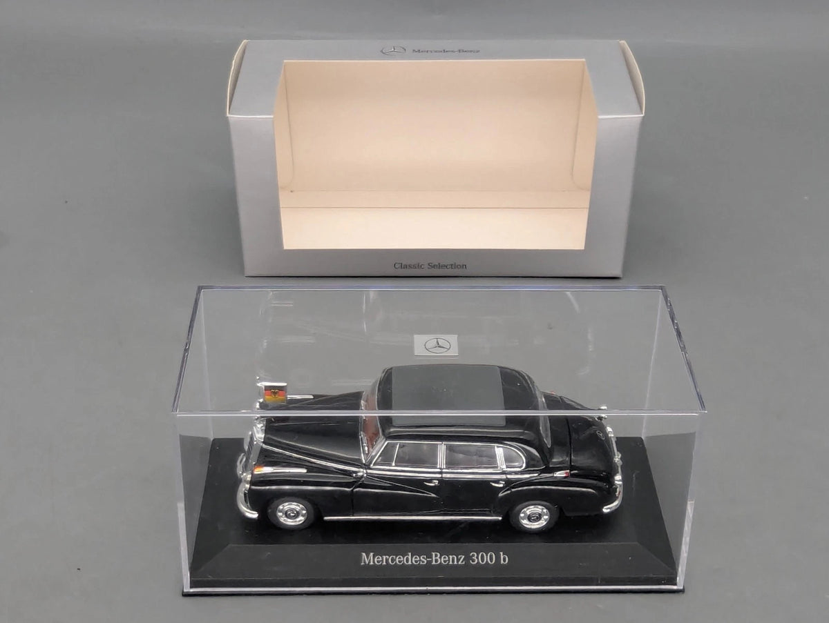 Modellautos 1:43 Minichamps Mercedes Benz 300 b Konrad Adenauer mit Dealer OVP