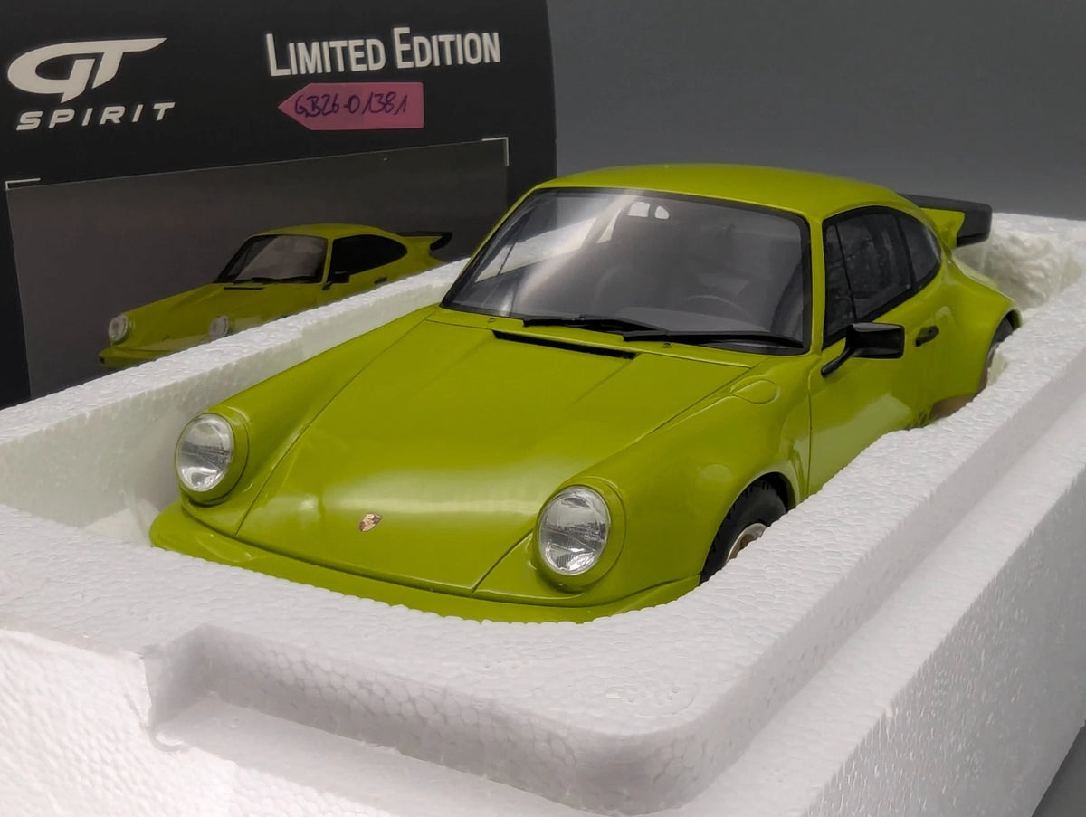Modellautos 1:18 GT Spirit GT822 Porsche 911 RS Green mit OVP