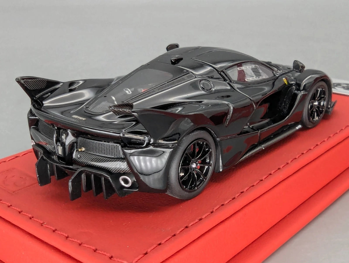 Modellautos 1:43 BBR Deluxe Calsito Ferrari FXX-K Gloss Black Ltd 03/20 OVP