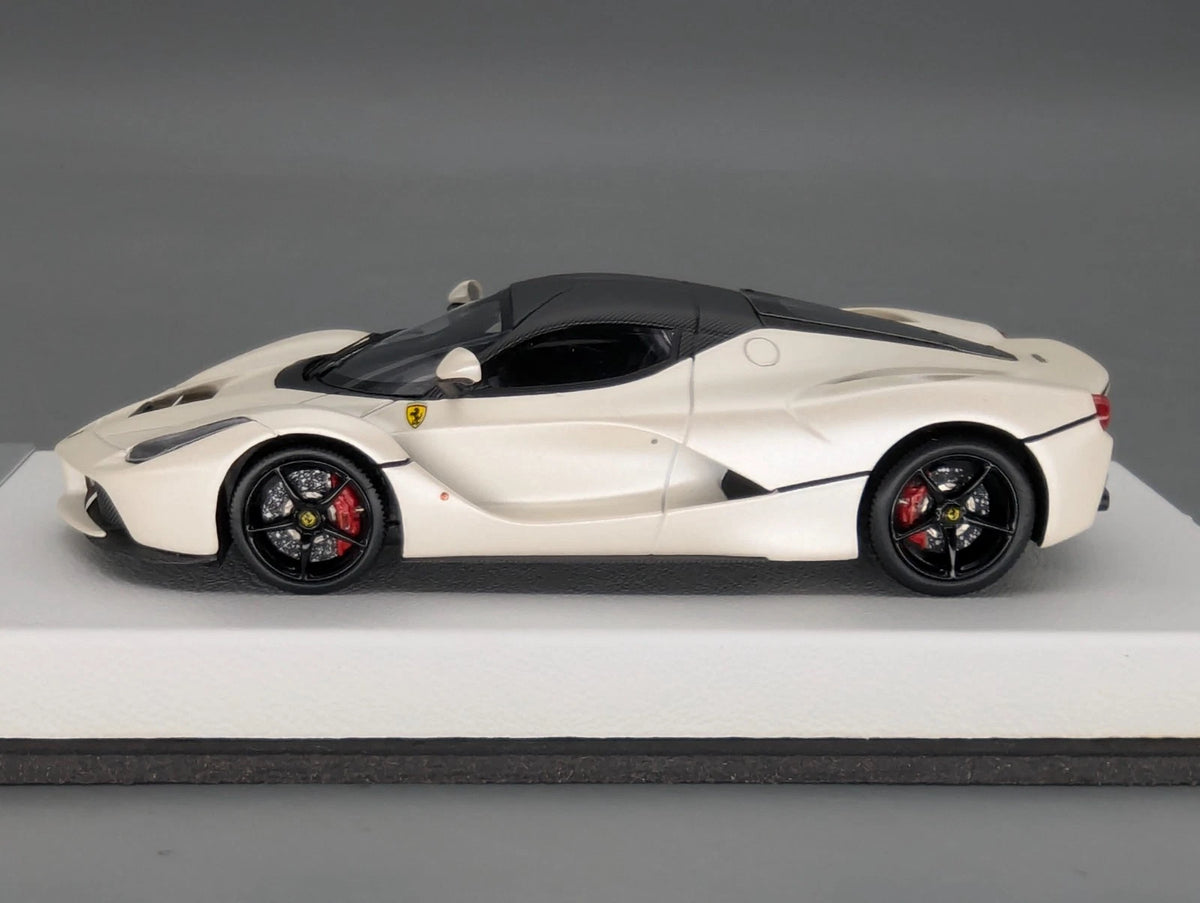 Modellautos 1:43 BBR Concept43 Ferrari LaFerrari Matt Italian Weiß Ltd 01/10 OVP