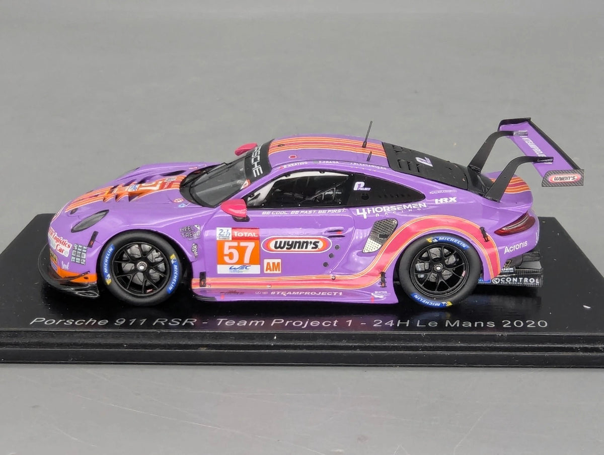 Modellautos 1:43 Spark S7988 Porsche 911 RSR 24h Le Mans 2020 #57 mit OVP