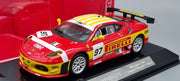 Modellautos 1:43 Bburago Racing Ferrari F430 GTC 24h Le Mans 2008 #97 OVP