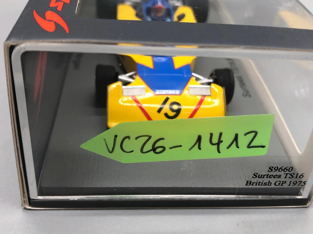 Modellautos 1:43 Spark Surtees TS16 Formel1 Morgan #19 mit OVP