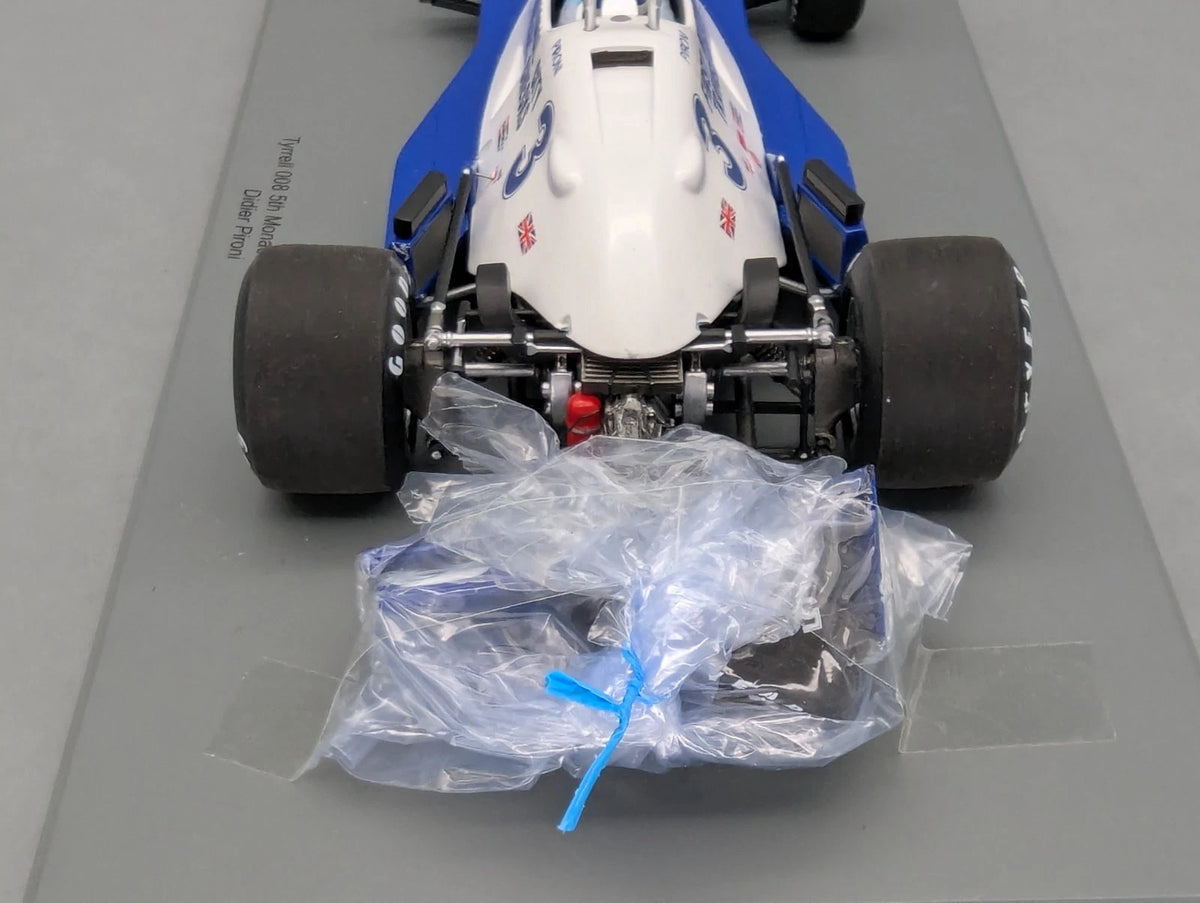 Modellautos 1:18 Spark 18S721 Tyrrell 008 Monaco GP '78 #3 Pironi BESCHÄDIGT OVP