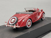Modellautos 1:43 Ixo für Eaglemoss Opel Collection Super 6 mit Vitrine