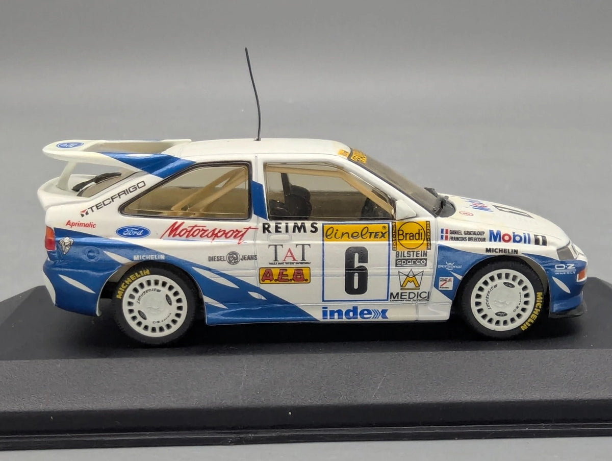 Modellautos 1:43 Minichamps Ford Escort Cosworth WINNER RMC 1994 #6 OVP