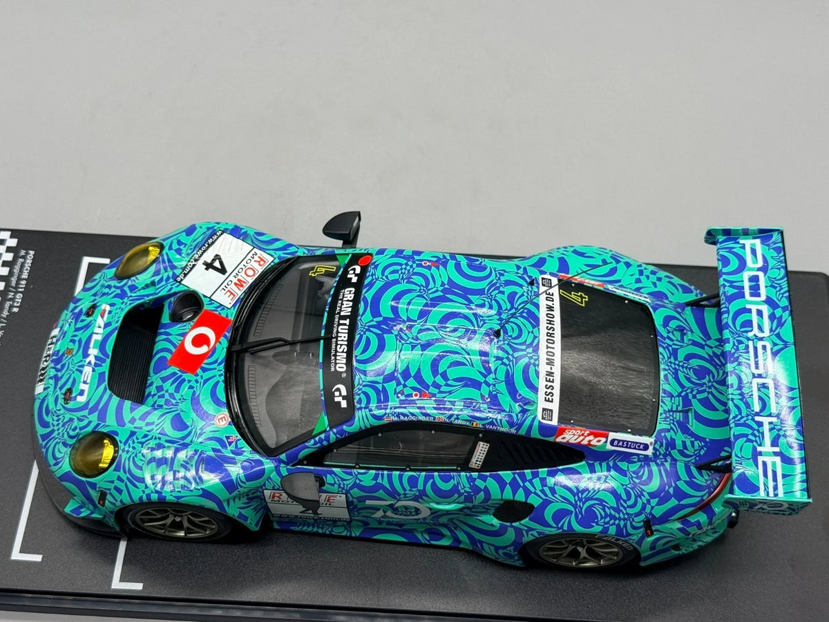 Modellautos 1:18 Ixo Porsche 911 GT3 R #4 VLN 7 Nürburgring 2018 mit OVP