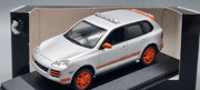 Modellautos 1:43 Minichamps Porsche Cayenne silber Transsyberia 2007 OVP