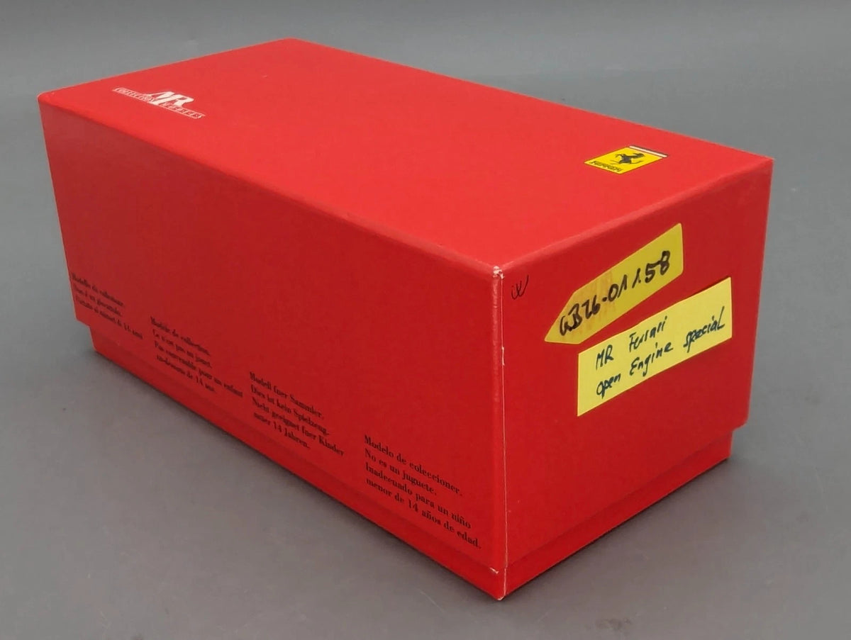 Modellautos 1:43 MR Ferrari FXX mit Open Engine Funktion Bosica Motor mit OVP