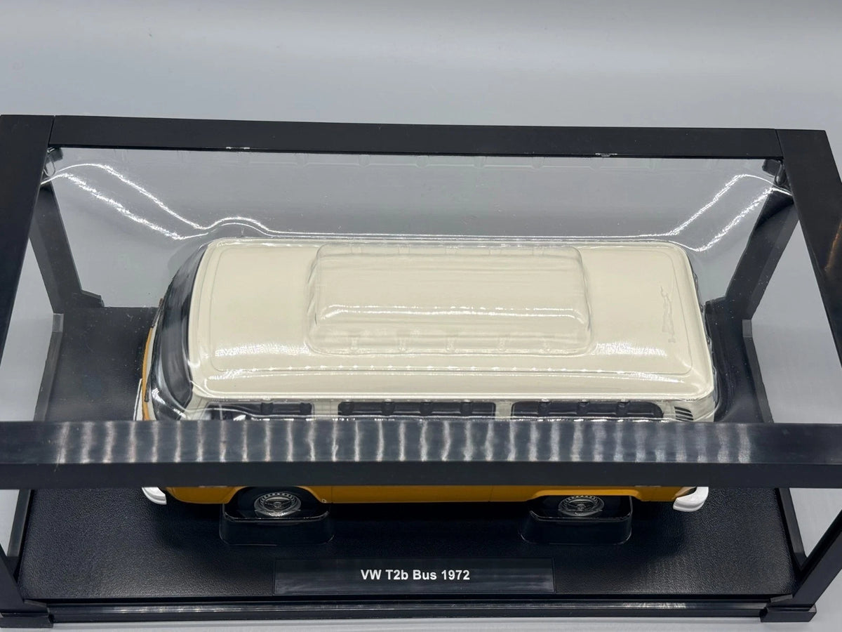 Modellautos 1:18 KK-Scale VW T2b Bus 1972 Gelb Weiß mit OVP