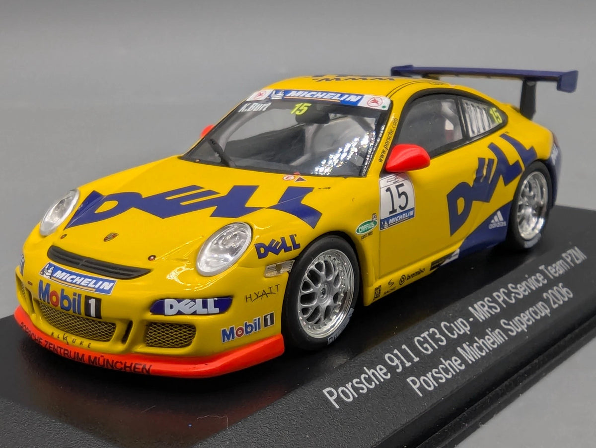 Modellautos 1:43 Minichamps Porsche 911 GT3 Cup Supercup 2006 WAP Dealer OVP
