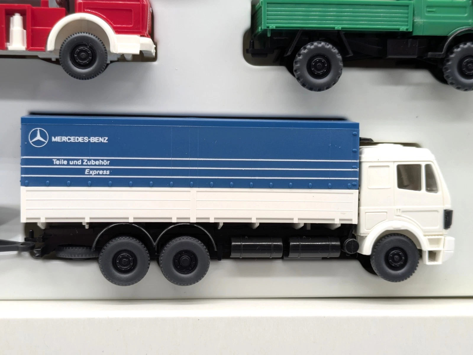 Modellautos HO 1:87 Wiking Mercedes-Benz 7 Modelle Werbeset mit OVP