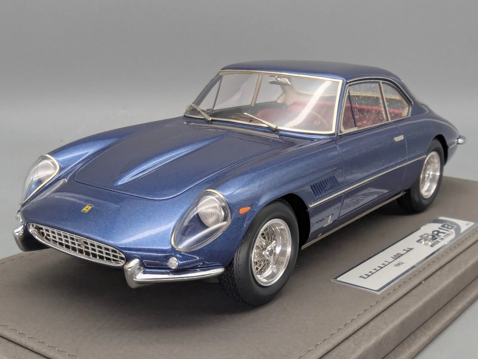 Modellautos 1:18 BBR Ferrari 400 Superamerica 1962 Met. Blue 01/72 Stück mit OVP