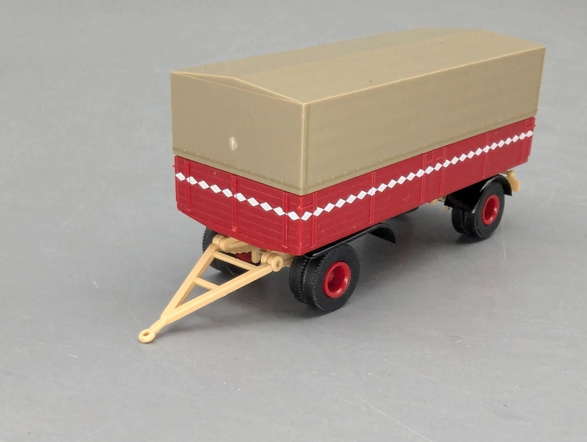 Lkw Modell H0 1:87 Brekina Mercedes Benz LP 333 Lastzug mit Anhänger OVP