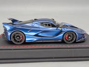 Modellautos 1:43 BBR Deluxe Calsito Ferrari FXX-K Blue Nart Ltd 01/20 OVP