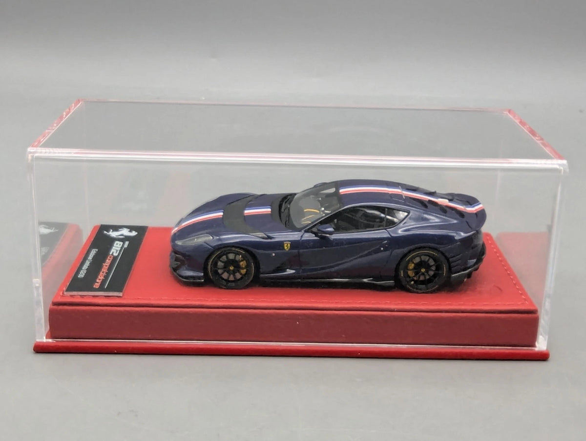 Modellautos 1:43 BBR Deluxe Calsito Ferrari 812 Competizione Blue Ltd 02/30 OVP
