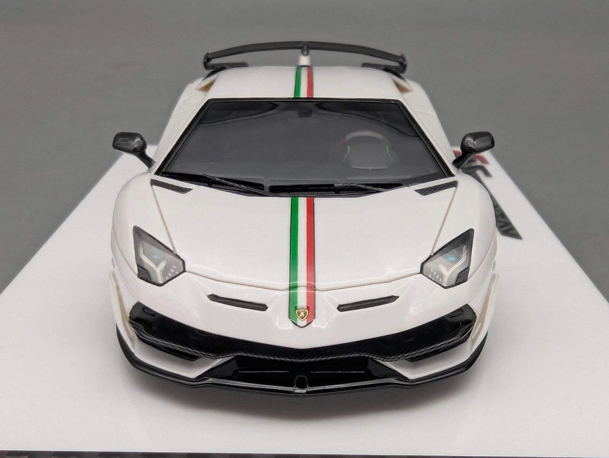 Eidolon Make Up 1:43 Lamborghini Aventador SVJ 2018 Limited 105/120 Weiß OVP