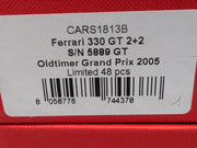 Modellautos 1:18 BBR Ferrari 330 GT 2+2 Limitiert 1/48 Lederplatte Vitrine OVP