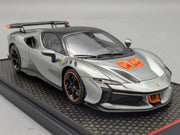 Modellautos 1:43 BBR Concept43 Ferrari SF90 XX Stradale Ltd 21/50 Grigio mit OVP