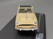 Modellautos 1:43 Ixo für Eaglemoss Opel Collection Olympia Rekord Cabrio Vitrine