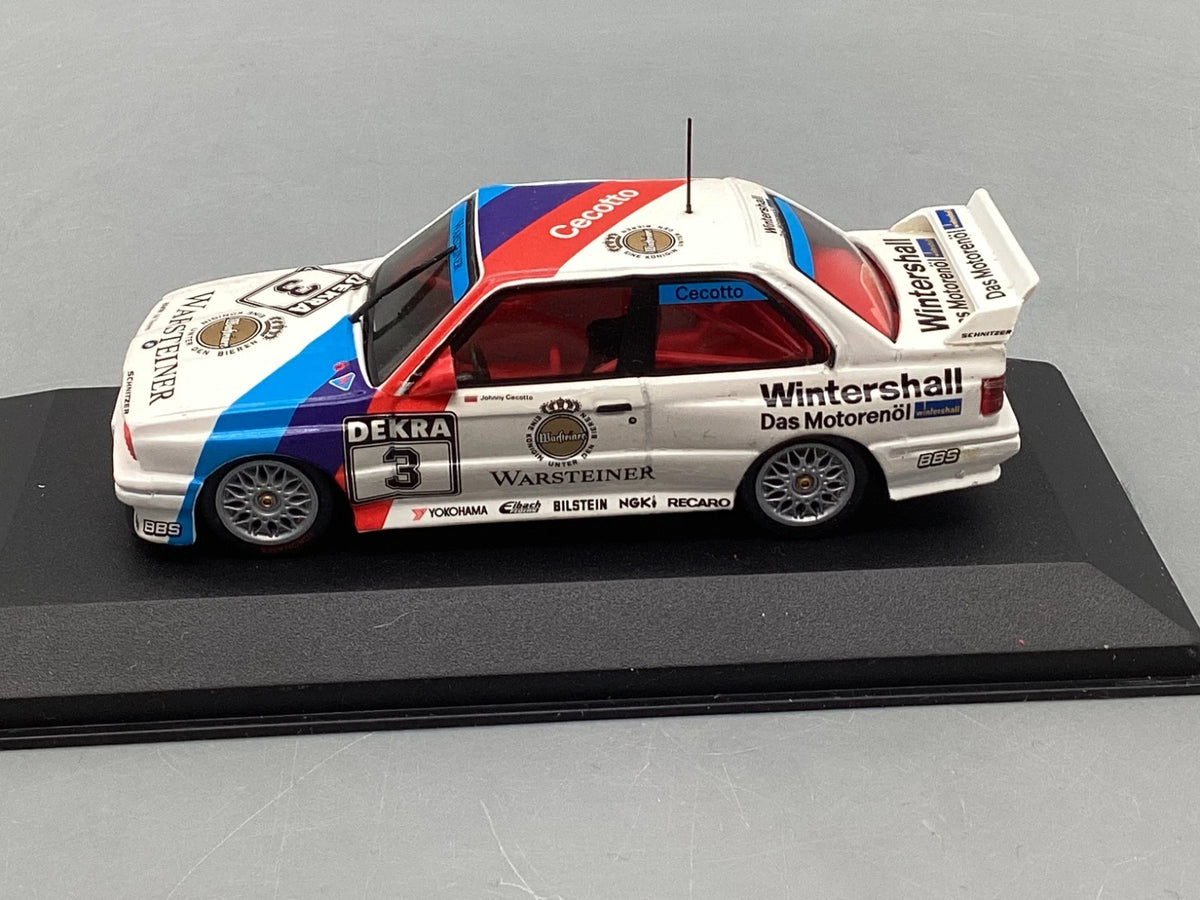 Modellautos 1:43 Minichamps BMW M3 E30 Sport Evo DTM 1991 Cecotto #3 mit OVP