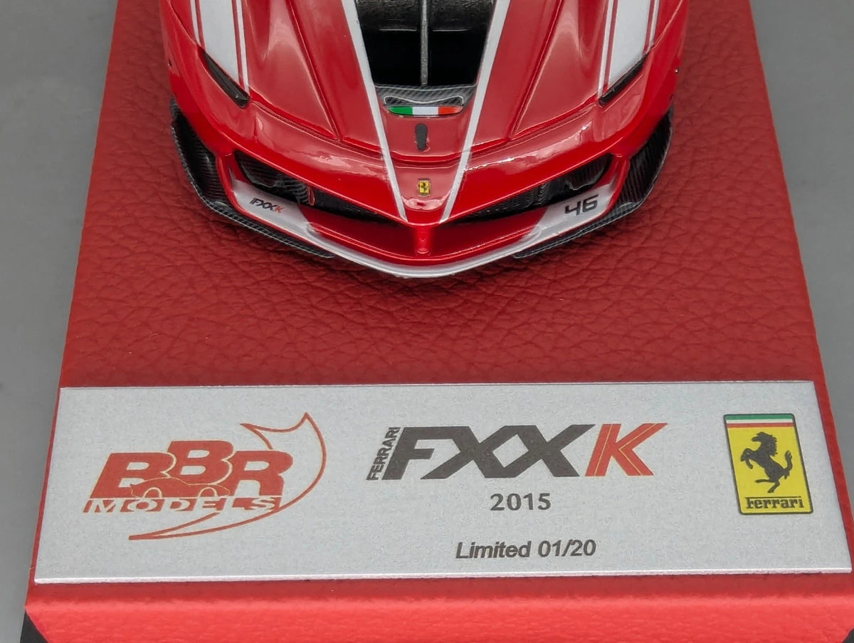 Modellautos 1:43 BBR Concept43 Ferrari FXX-K #46 Rosso Corsa Ltd 01/20 mit OVP