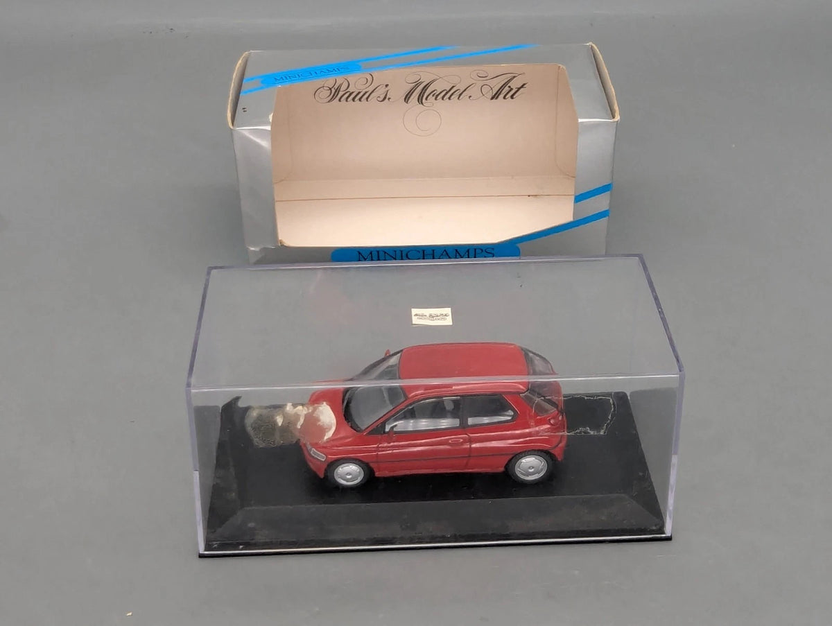 Modellauto 1:43 Minichamps BMW E1 Rot mit OVP
