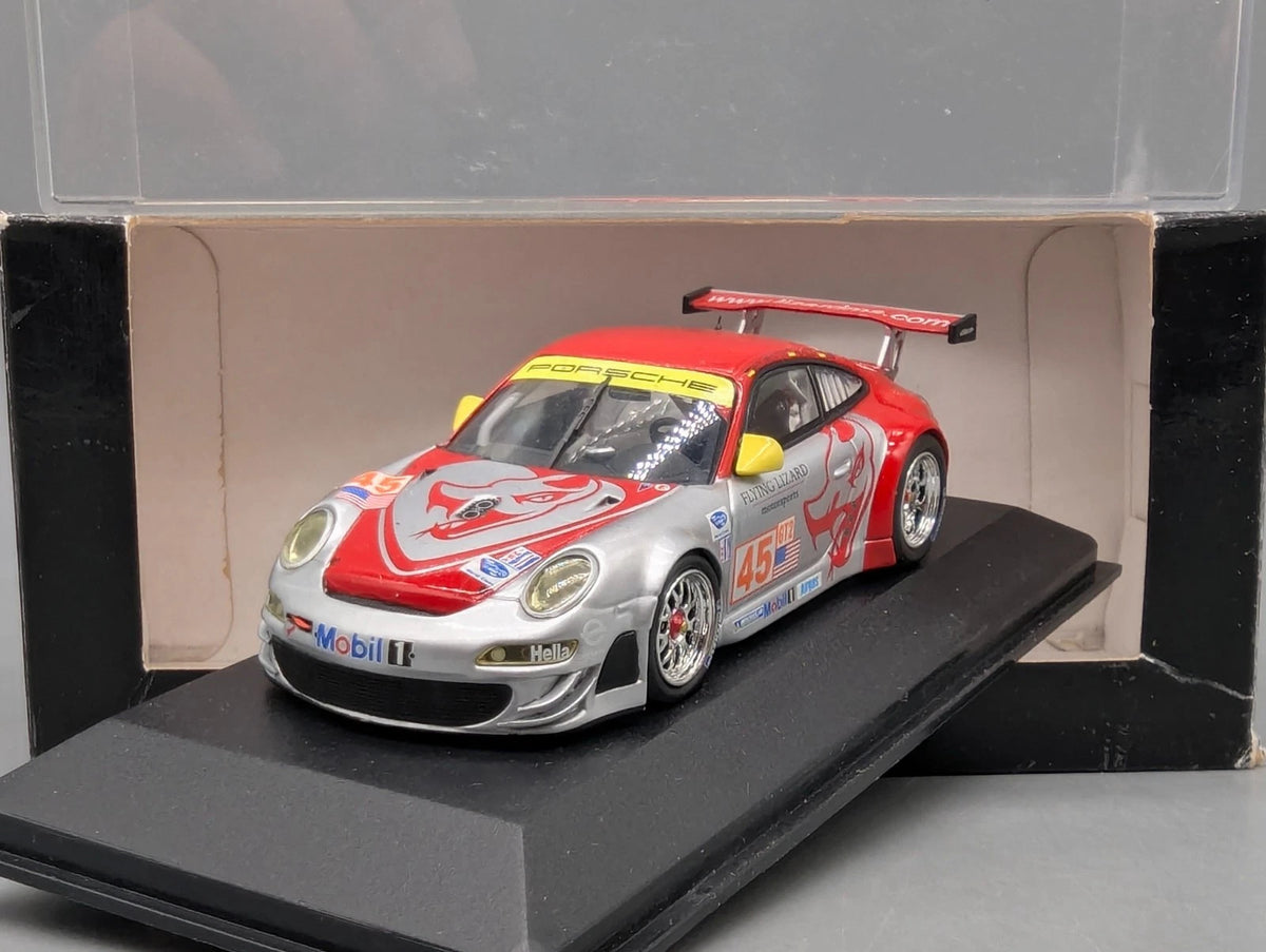 Modellautos 1:43 Minichamps Porsche 911 997 GT3 RSR WINNER Sebring 2008 #45 OVP