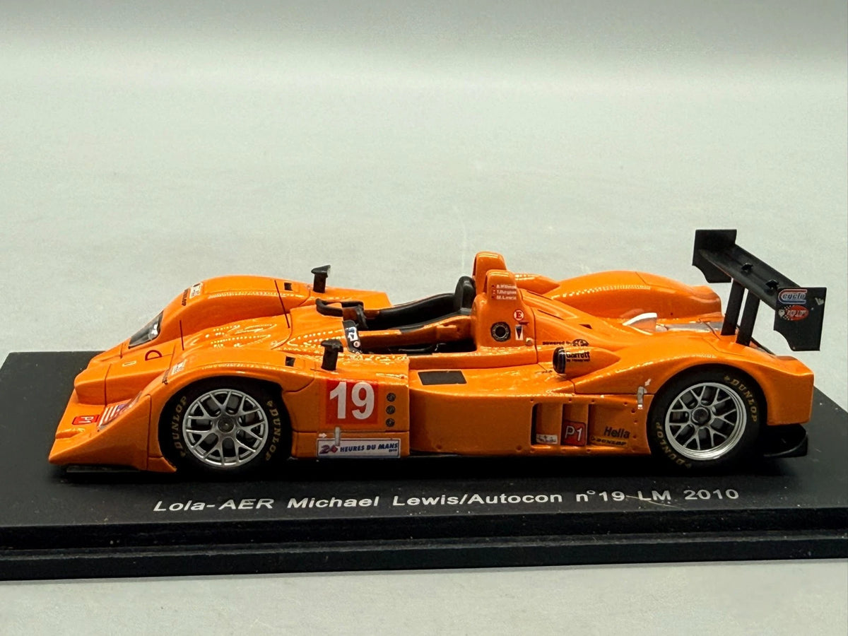 Modellautos 1:43 Spark Lola-AER Michael Lewis/autocon #19 LM 2010 mit OVP