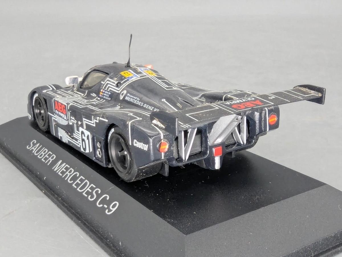 Modellautos 1:43 Max Models Sauber Mercedes C9 Kouros LM 1987 #61 mit OVP