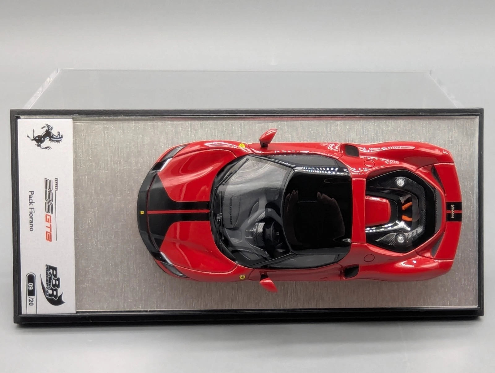 Modellautos 1:43 BBR Concept43 Ferrari 296 GTB Fiorano Limitiert 09/20 mit OVP