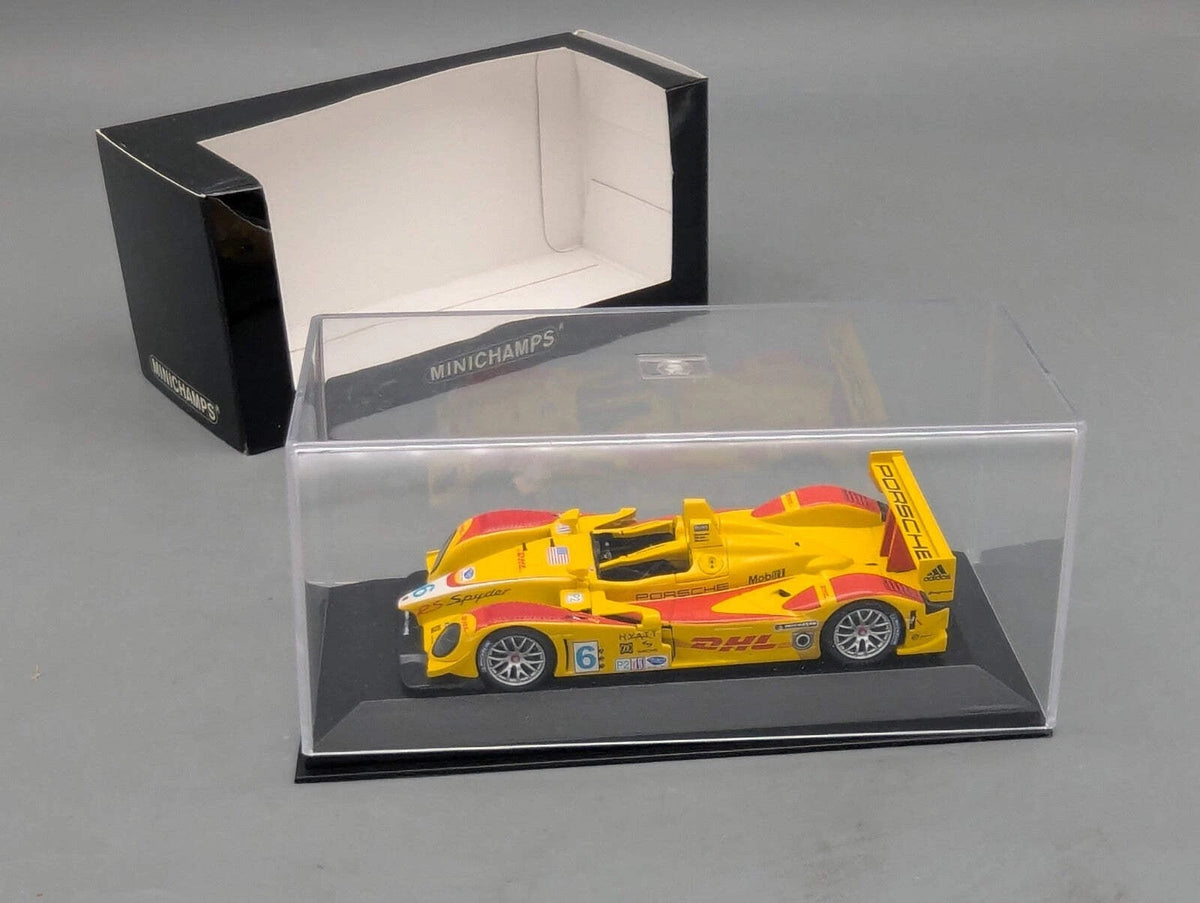 Modellautos 1:43 Minichamps Porsche RS Spyder 9RG ALMS 2007 #6 Penske Racing OVP
