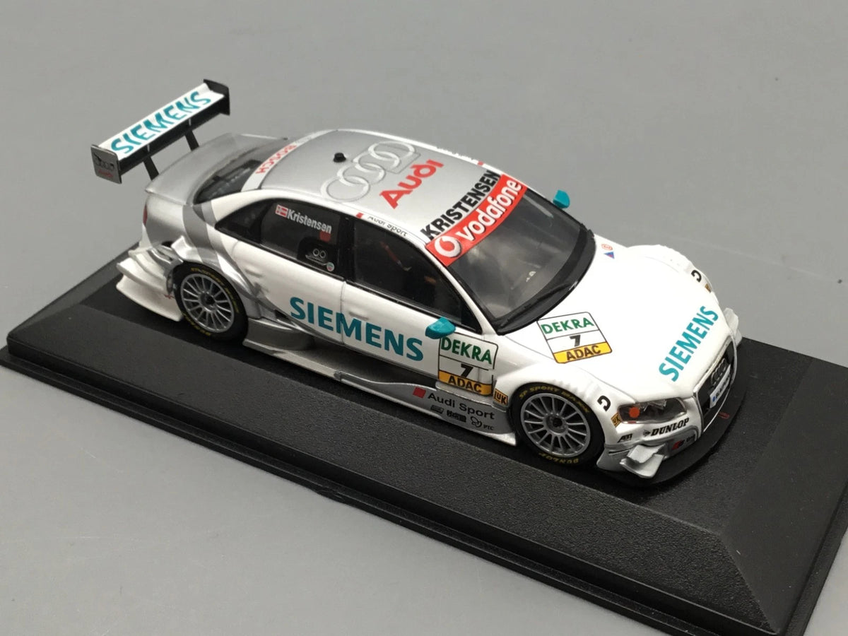 Modellautos 1:43 Minichamps Audi A4 DTM 2007 Kristensen #7 in OVP