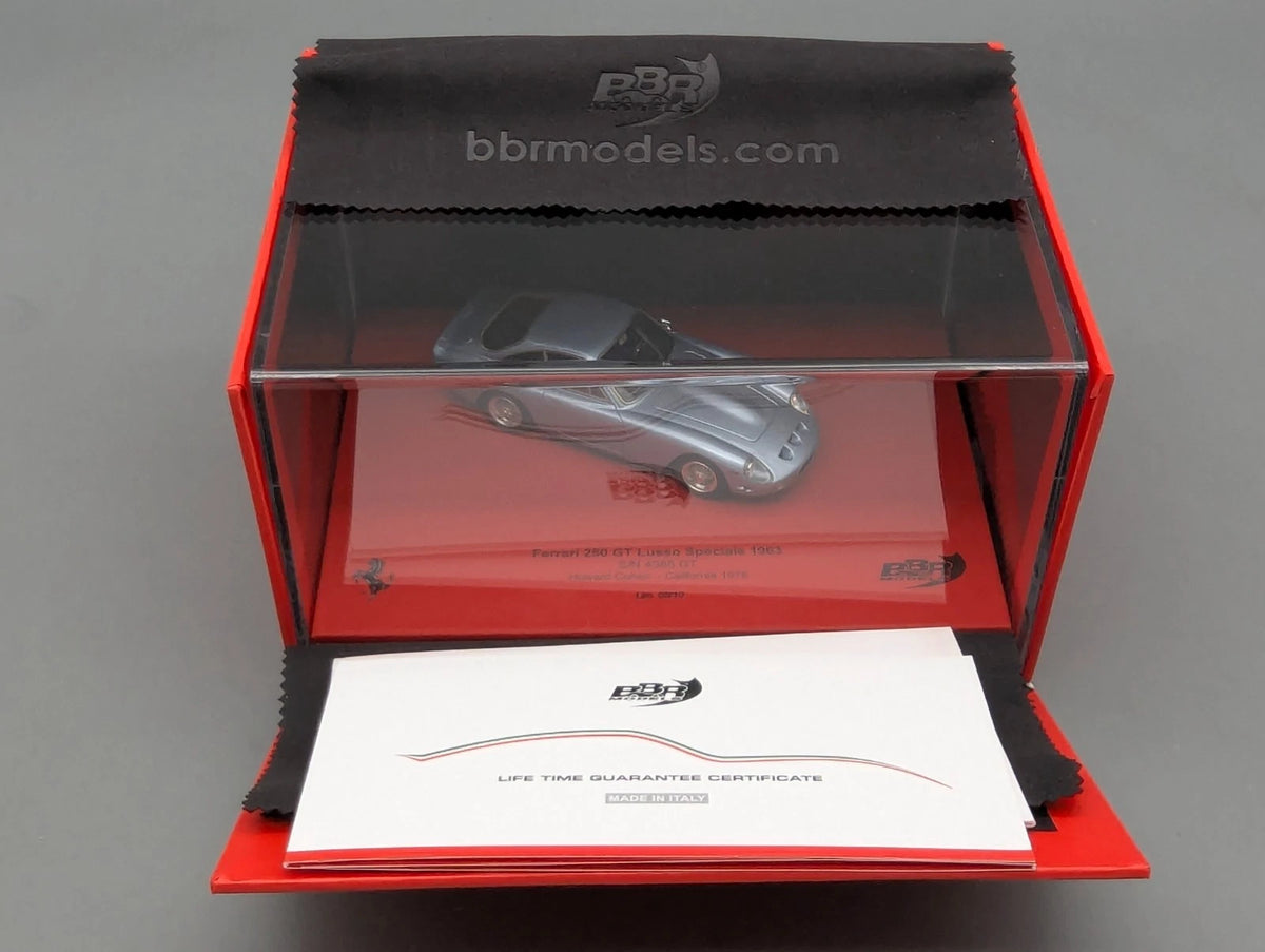 Modellautos 1:43 BBR Ferrari 250 GT Lusso Speciale 1963 S/N 4385GT Ltd 08/10 OVP