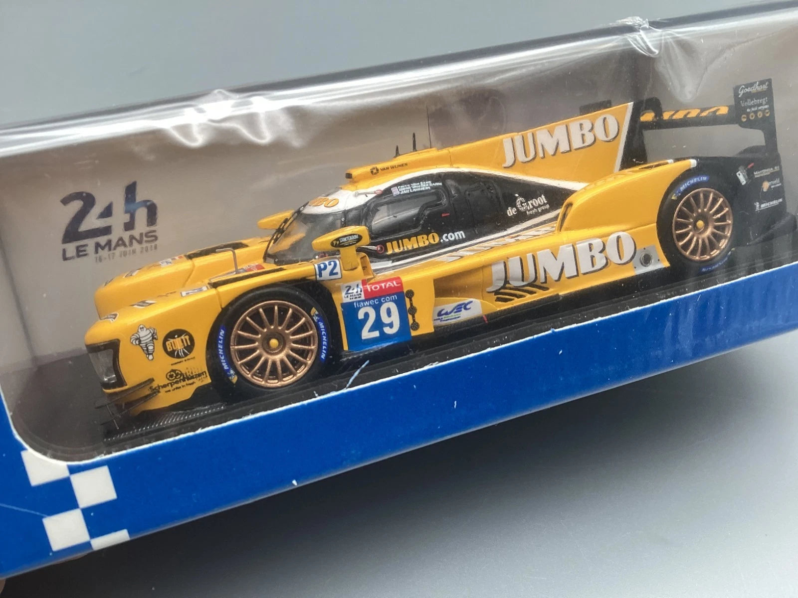 Modellautos 1:43 Spark Dallara P217 Gibson Nederland LM 2018 #29 OVP ungeöffnet