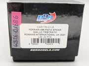 Modellautos 1:43 BBR Concept43 Ferrari 488 Pista Spider RHD Giallo Ltd 01/20 OVP
