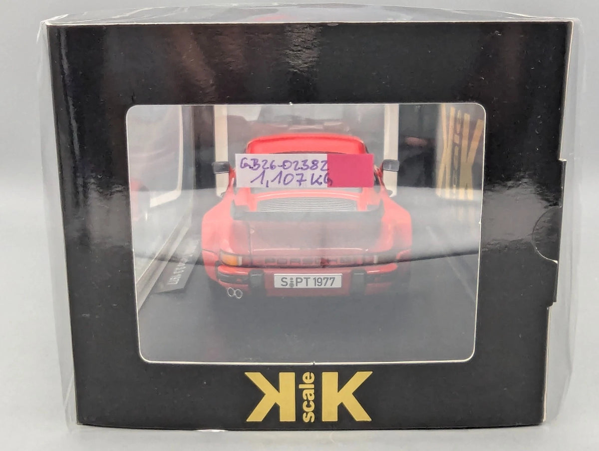 Modellautos 1:18 KK-Scale Porsche 911 930 Turbo 3.3 1977 Rot mit OVP