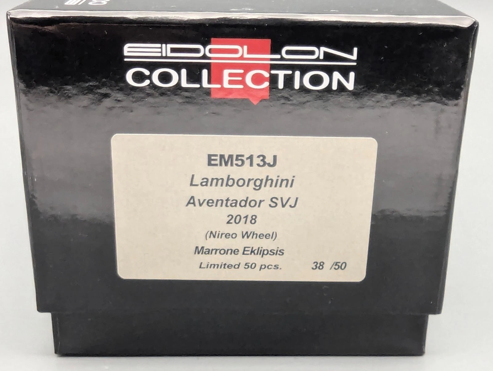 Eidolon Make Up 1:43 Lamborghini Aventador SVJ 2018 Marrone Eklip. Ltd 38/50 OVP