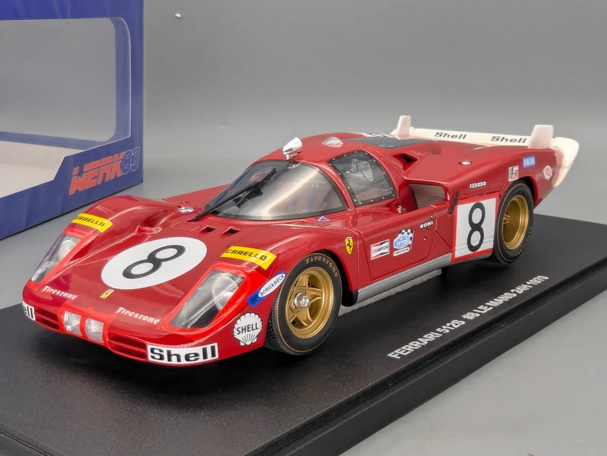Modellautos 1:18 Werk83 Ferrari 512S 24h Le Mans 1970 #8 mit OVP