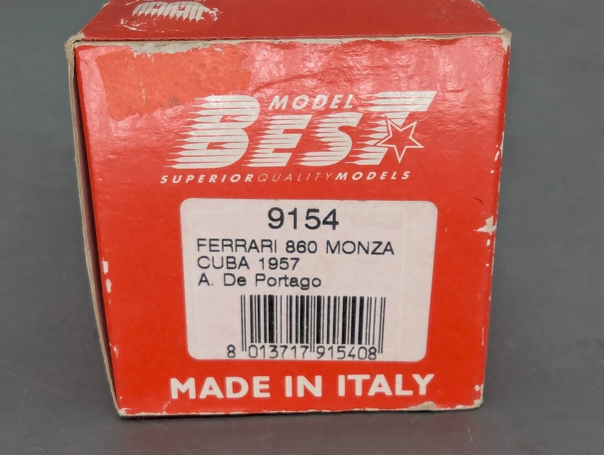 Modellautos 1:43 Best Model Ferrari 860 Monza Cuba 1957 #13 A De Portago mit OVP