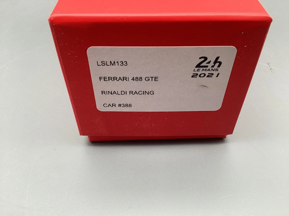 Modellautos 1:43 LookSmart Ferrari 488 GTE Rinaldi Racing #388 mit OVP
