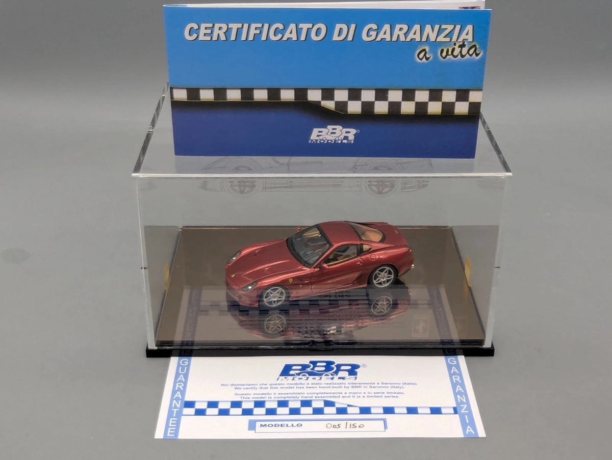 Modellautos 1:43 BBR  Ferrari 599 GTB Fiorano Ltd 005/150  in OVP