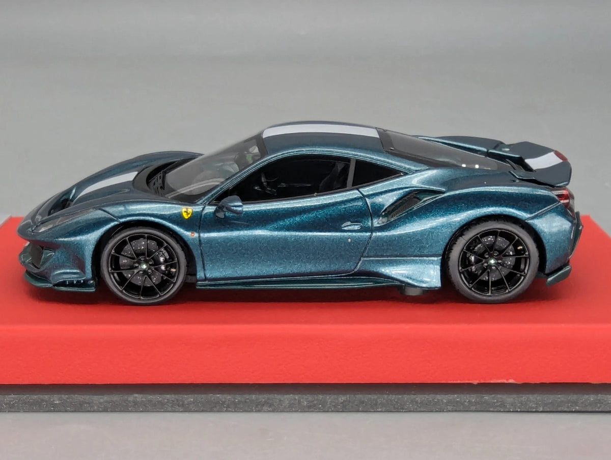 Modellautos 1:43 BBR Concept43 Ferrari 488 Pista RHD 2020 Verde SC Ltd 13/20 OVP